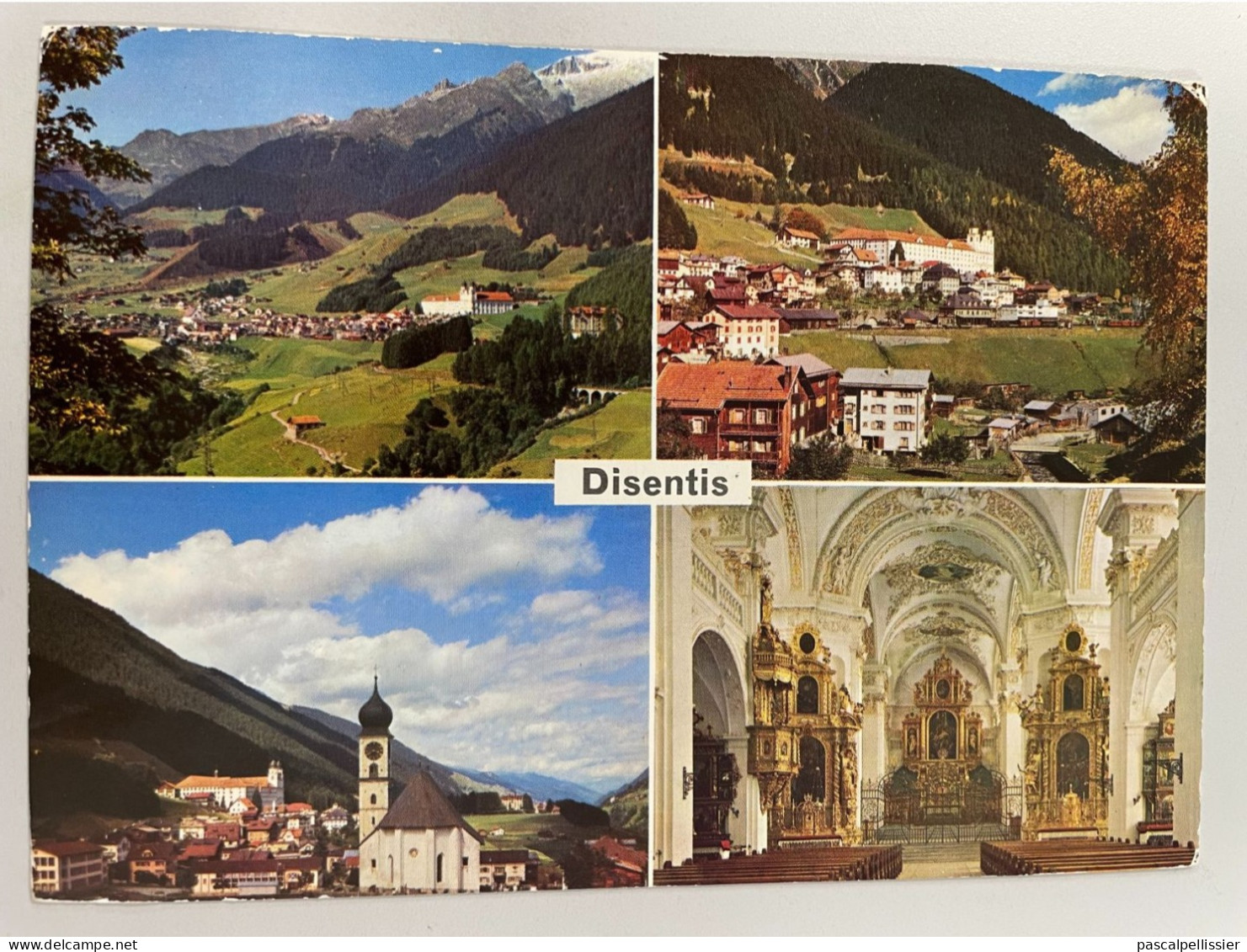 CPSM - SUISSE - DISENTIS/MUSTÉR Und Klosterkirche Innen - Disentis/Mustér