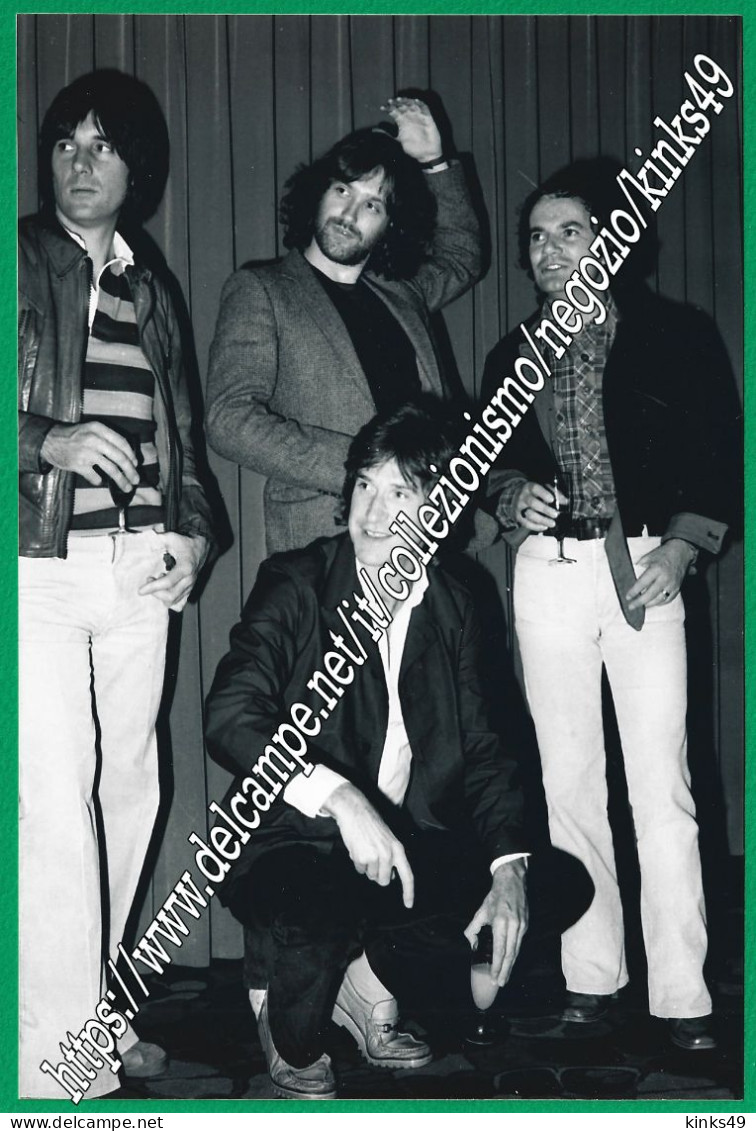 671> THE KINKS = FOTOGRAFIA ORIGINALE 2013 = Cm 12,7 X 19 Circa - Photos