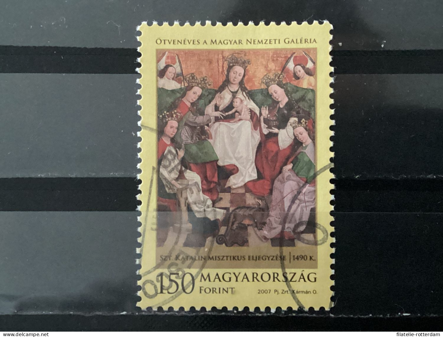 Hungary / Hongarije - National Gallery (150) 2007 - Used Stamps