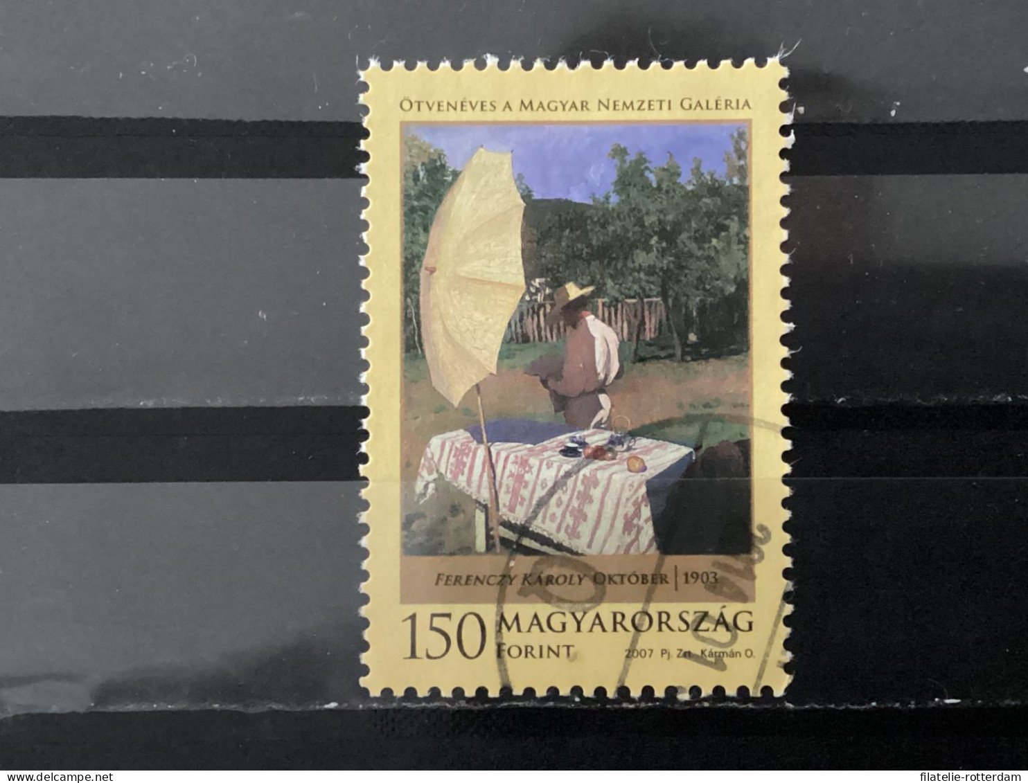 Hungary / Hongarije - National Gallery (150) 2007 - Used Stamps