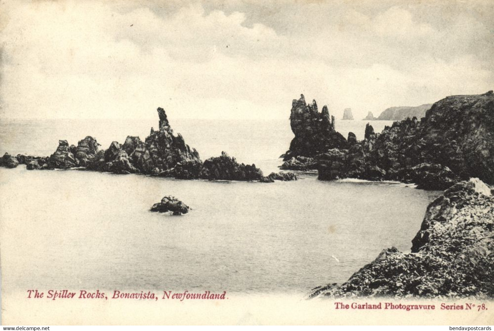 Canada, BONAVISTA, The Spiller Rocks (1910s) Postcard - Other & Unclassified