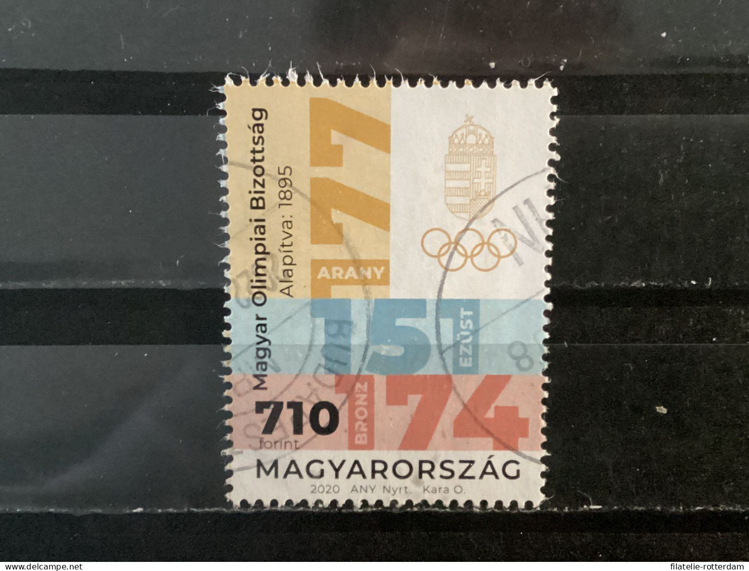 Hungary / Hongarije - Hungarian Olympic Comitee (710) 2020 - Used Stamps