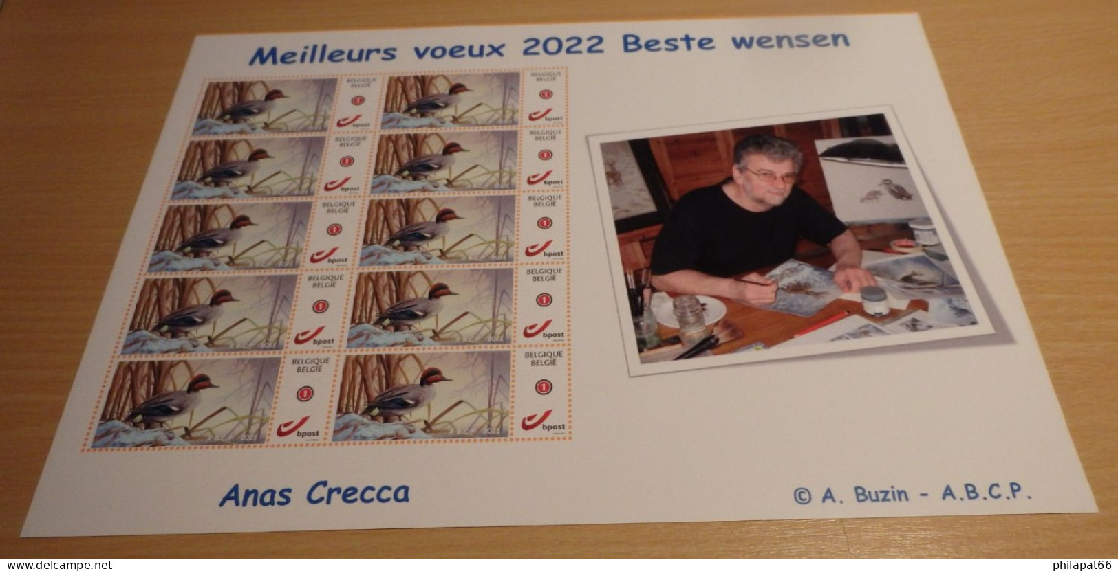 Vel Mystamp 2022 - 1985-.. Vogels (Buzin)