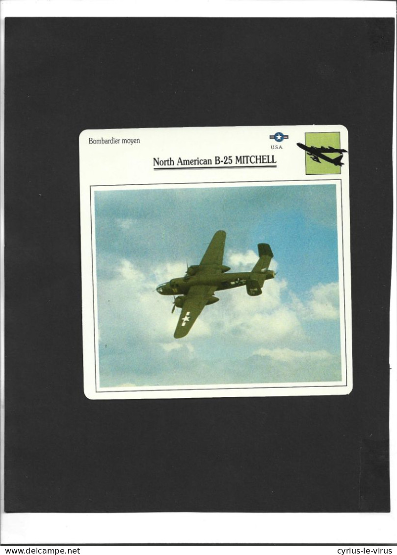 Avion ** U.S.A  ** Bombardier Moyen ** North American B-25 Mitchell - Vliegtuigen