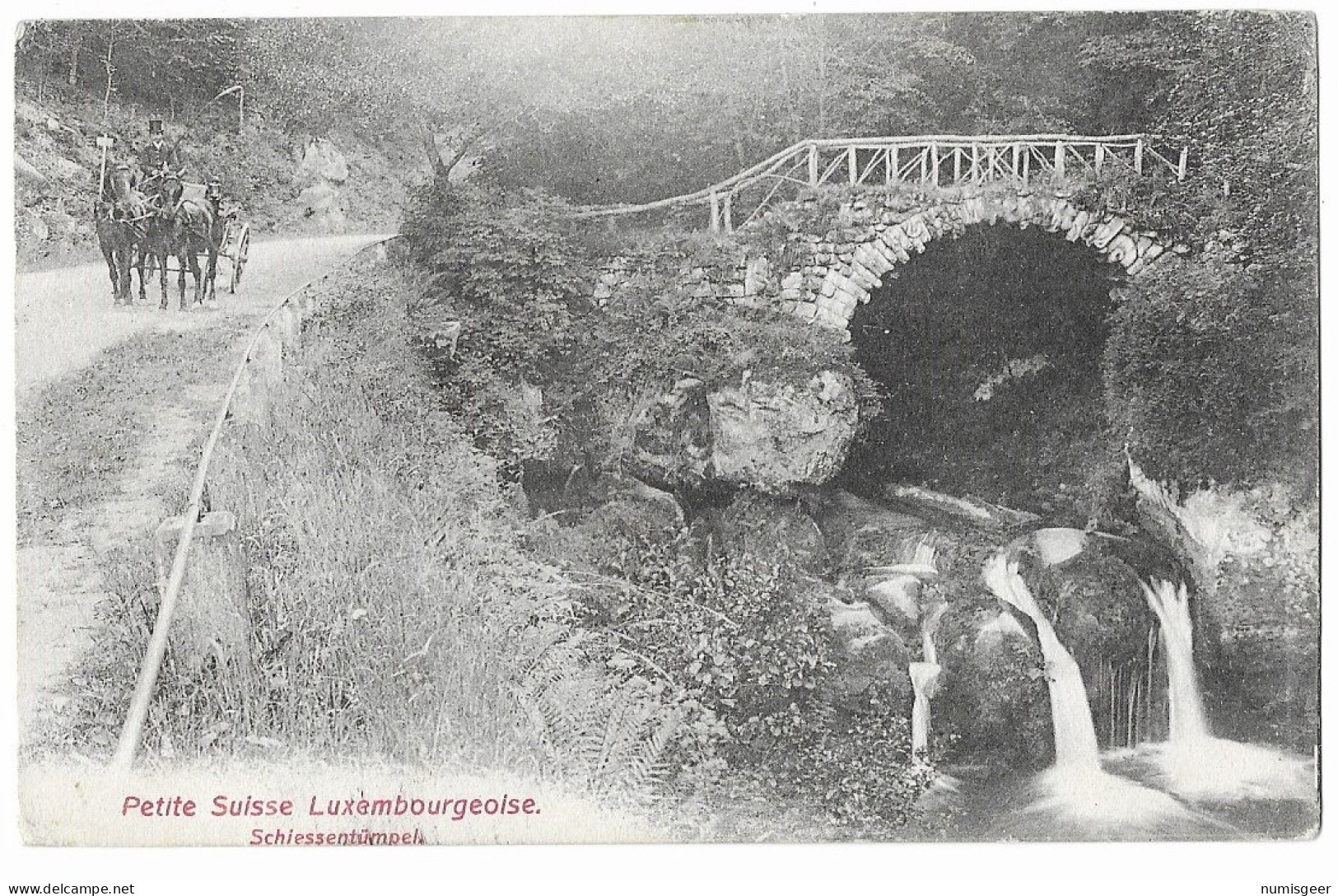 Petite Suisse Luxembourgoise - Schiessentümpel ( Attelage ) - Muellerthal