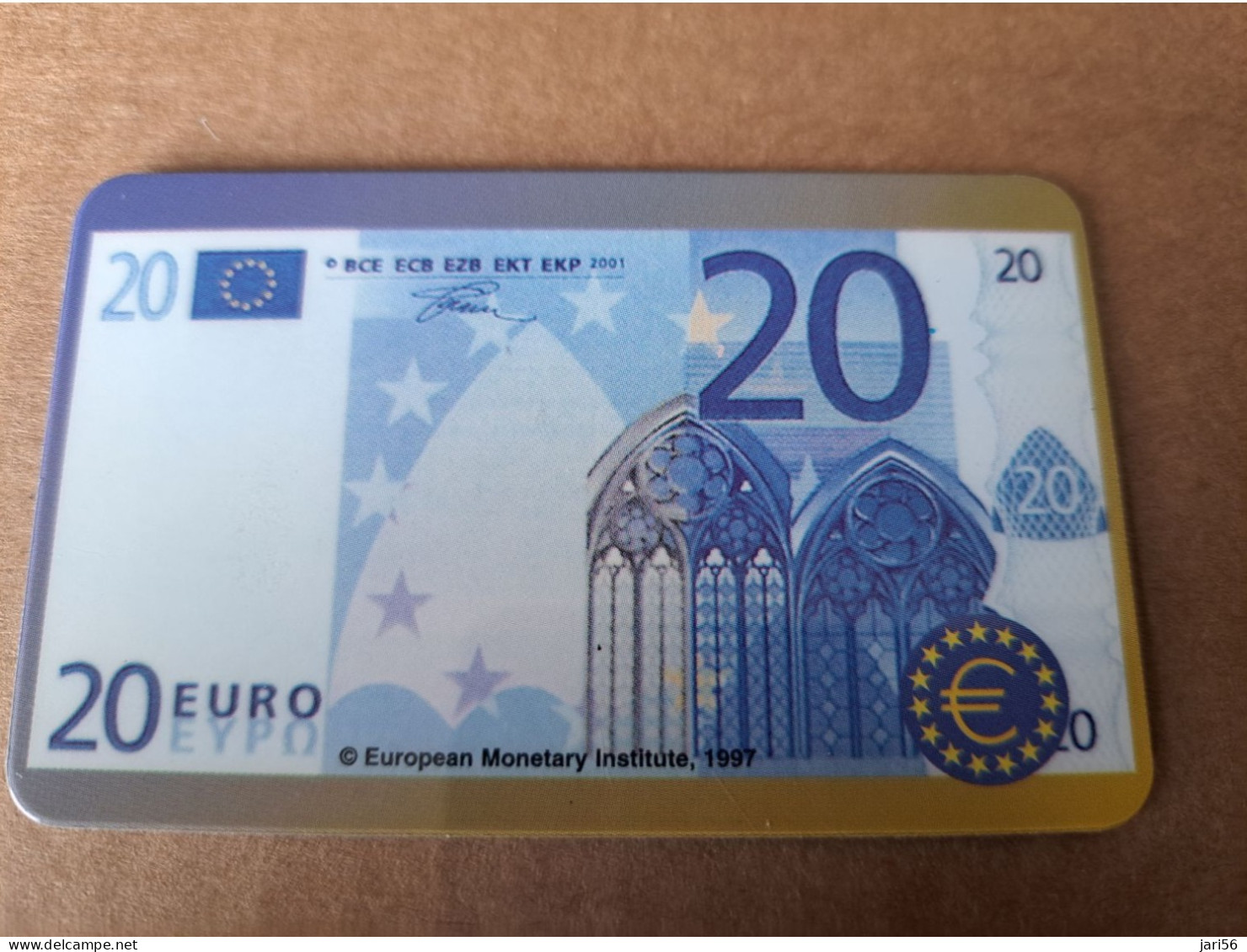 GREAT BRITAIN   20 UNITS /EURO BILJETS/ 20 EURO FRONT/  PHONECARD/ (date 09/98)  PREPAID CARD / MINT **12987** - Collections