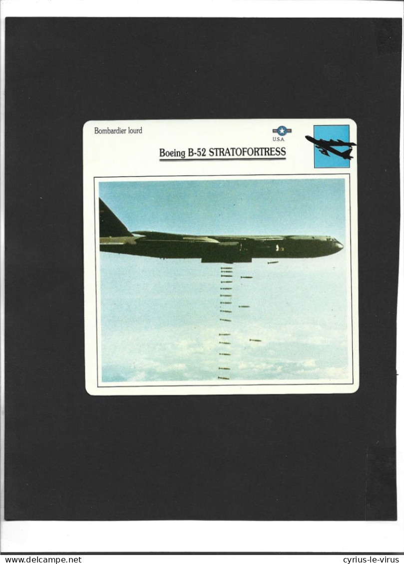 Avion ** U.S.A  **  Bombardier Lourd  **   Boeing B-52 Stratofortress - Vliegtuigen