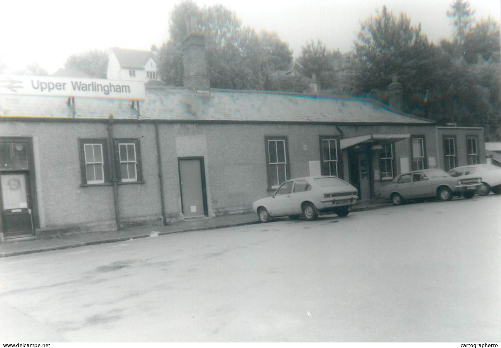 Surrey Upper Warlingham railway station lot of 6 photos 9 x 14 cm