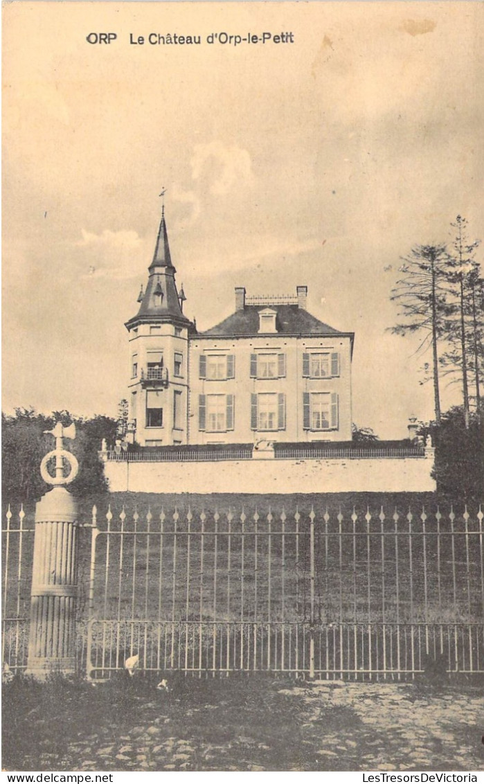 Belgique - Orp - La Château D'orp Le Petit - Edit. Impr. Arth. Michotte Pirson - Carte Postale Ancienne - Orp-Jauche