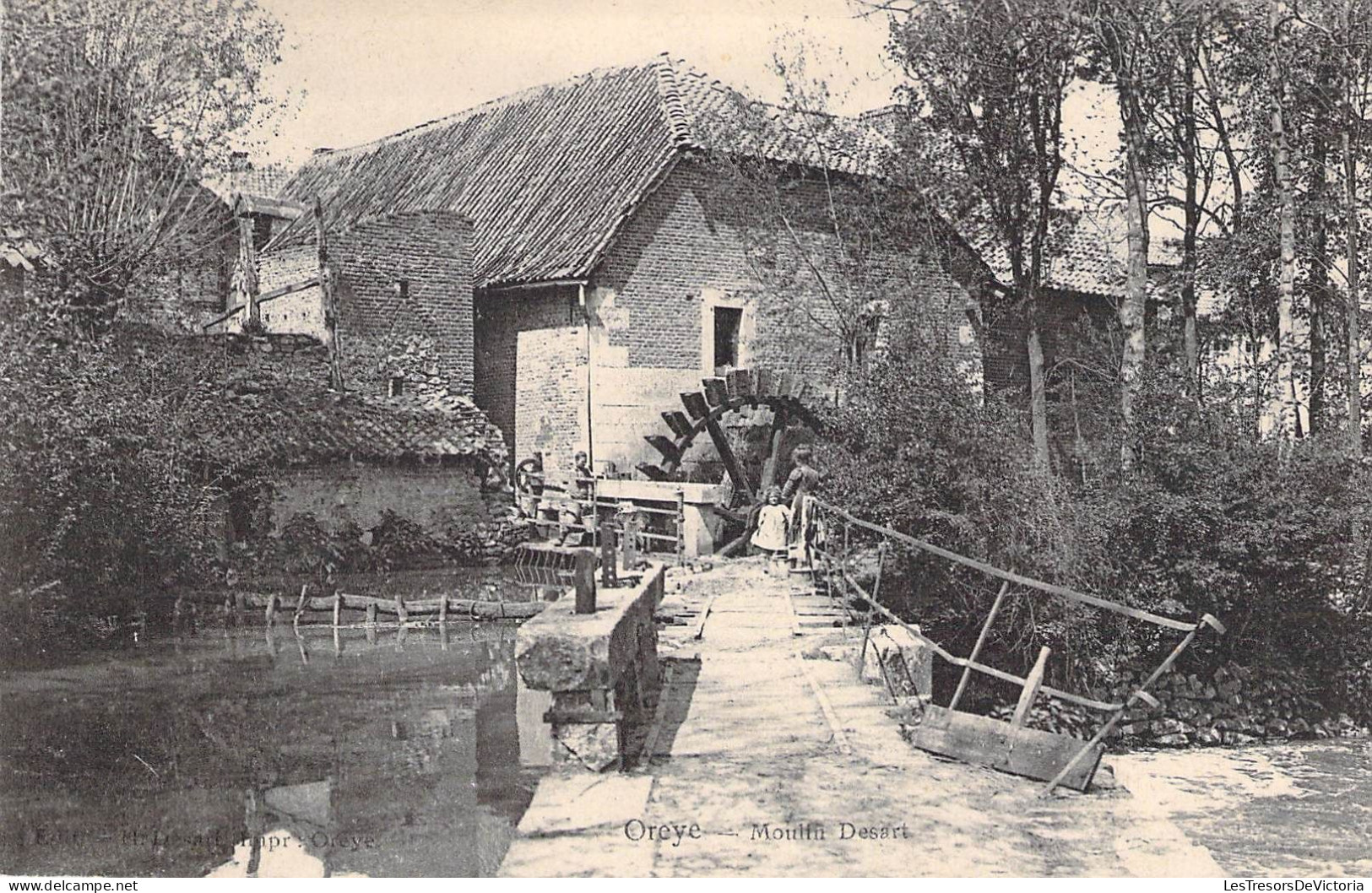 Belgique - Oreye Moulin Desart - Animé - Enfant - Edit. Desaix - Carte Postale Ancienne - Borgworm