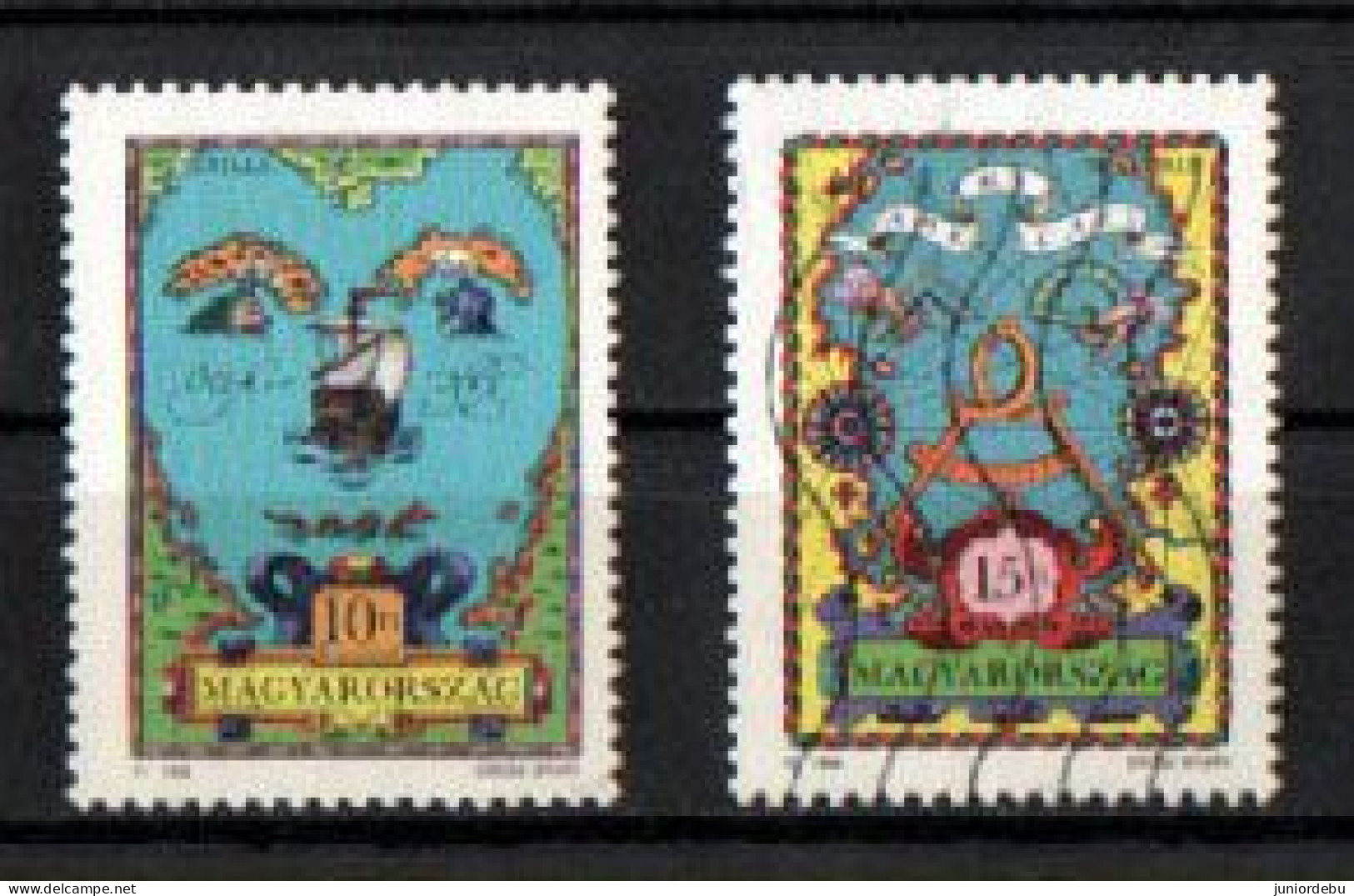 Hungary - 1992 -World Exhibition EXPO `92, Sevilla  - 2 Different - Used. - Used Stamps