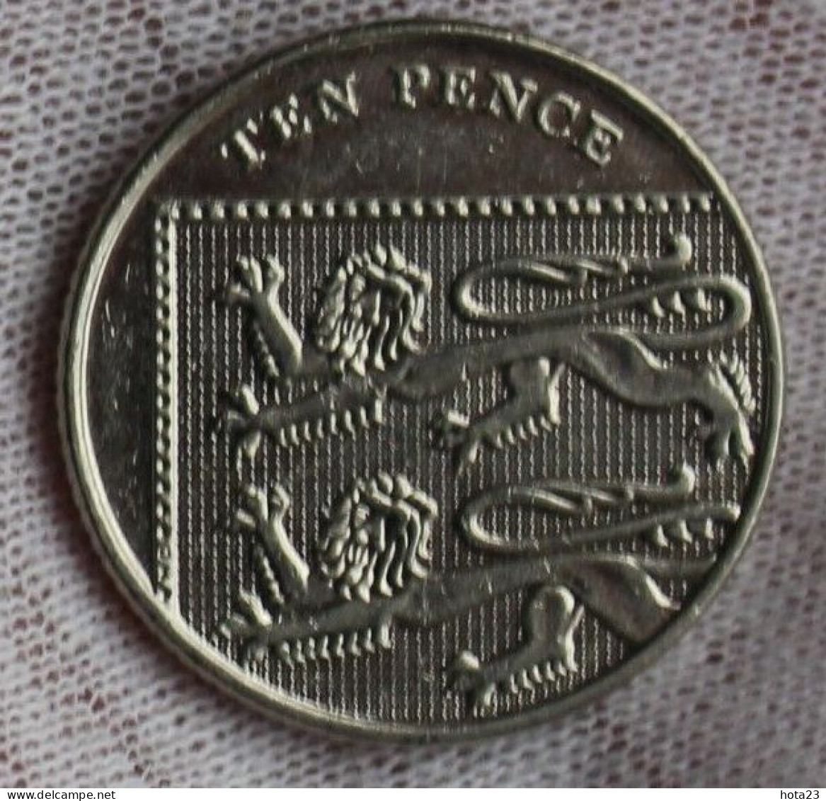 2015 10 Ten Pence; United Kingdom; England; Great Britain; Circulated - 10 Pence & 10 New Pence