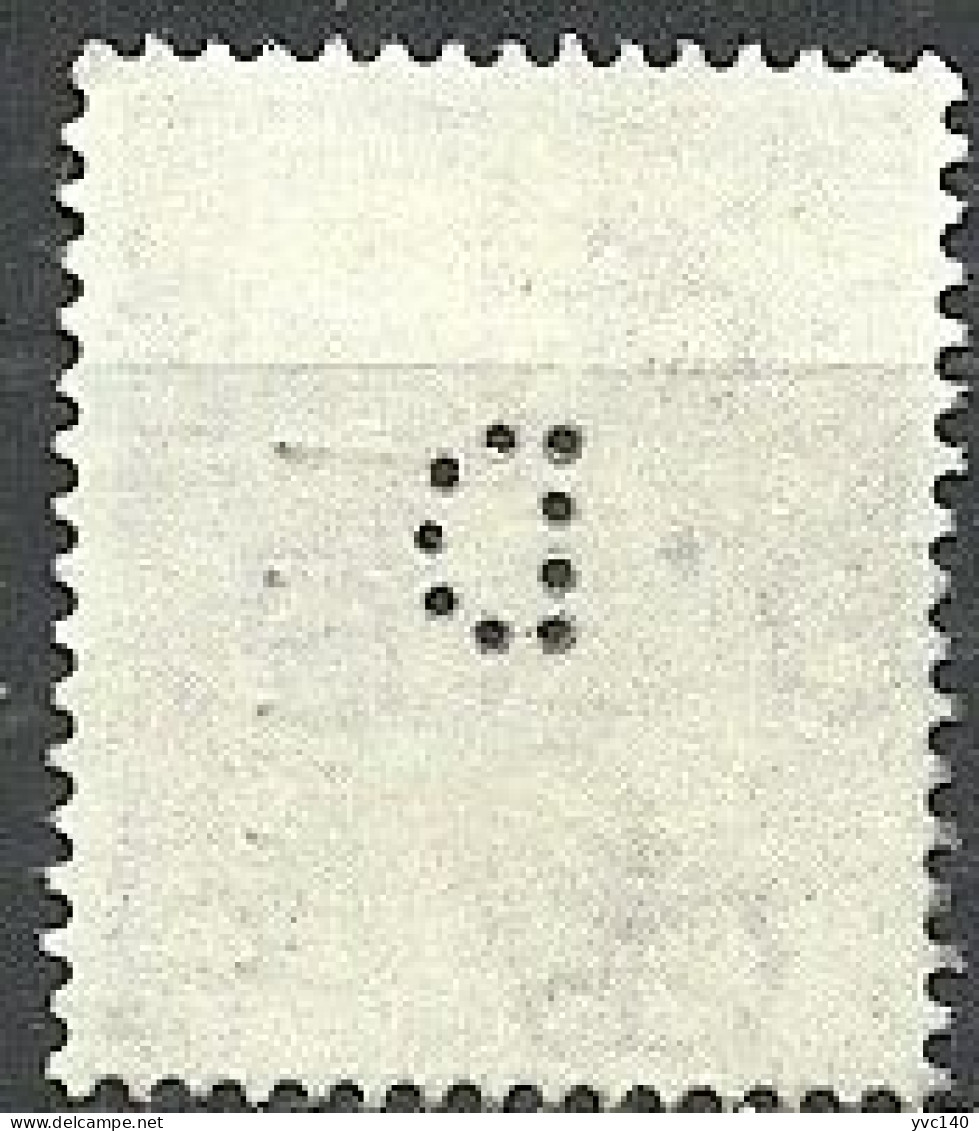 Great Britain; 1952 Issue Stamp "Perfin" - Perfin