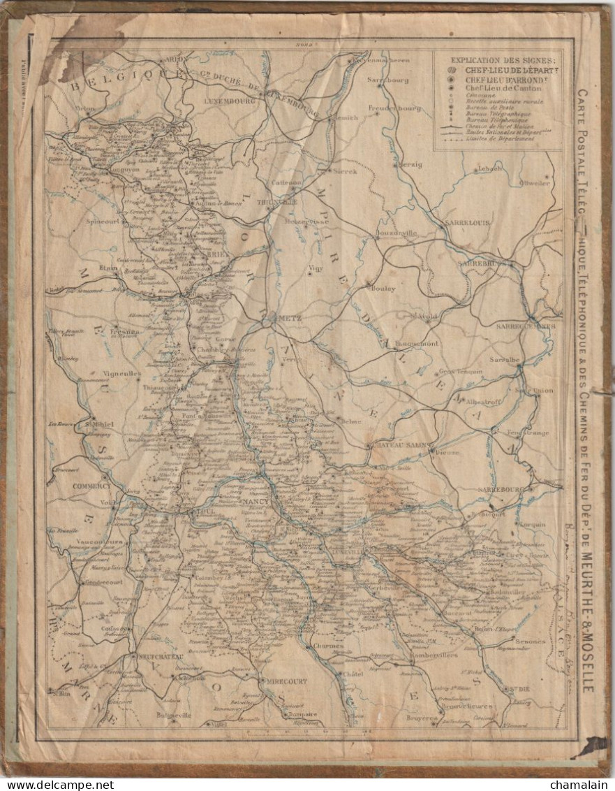 CALENDRIER  Année 1914 (bords Dorés). " L'Angélus " . Meurthe Et Moselle. - Groot Formaat: 1901-20