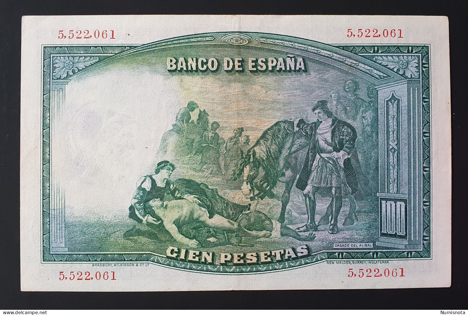 España Billete 100 Pesetas 1931 - 100 Peseten
