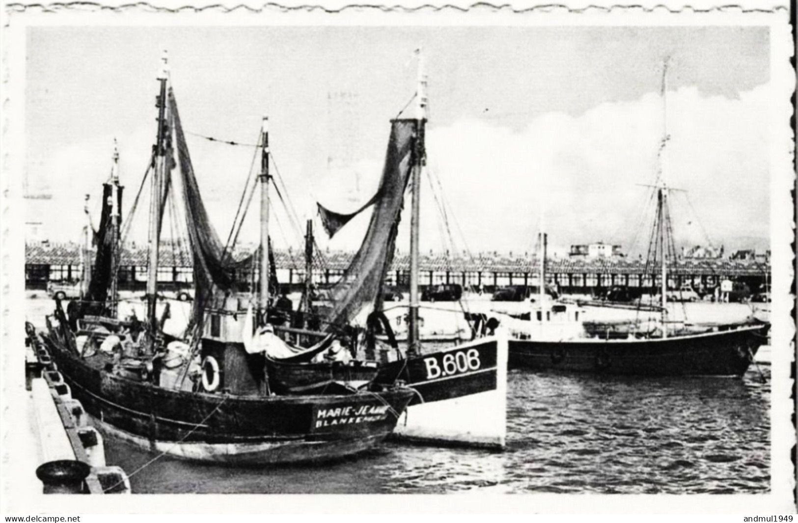 BLANKENBERGE - Le Port De Pêche - Oblitération De 1955 - Thill, N° 466 - Ardooie