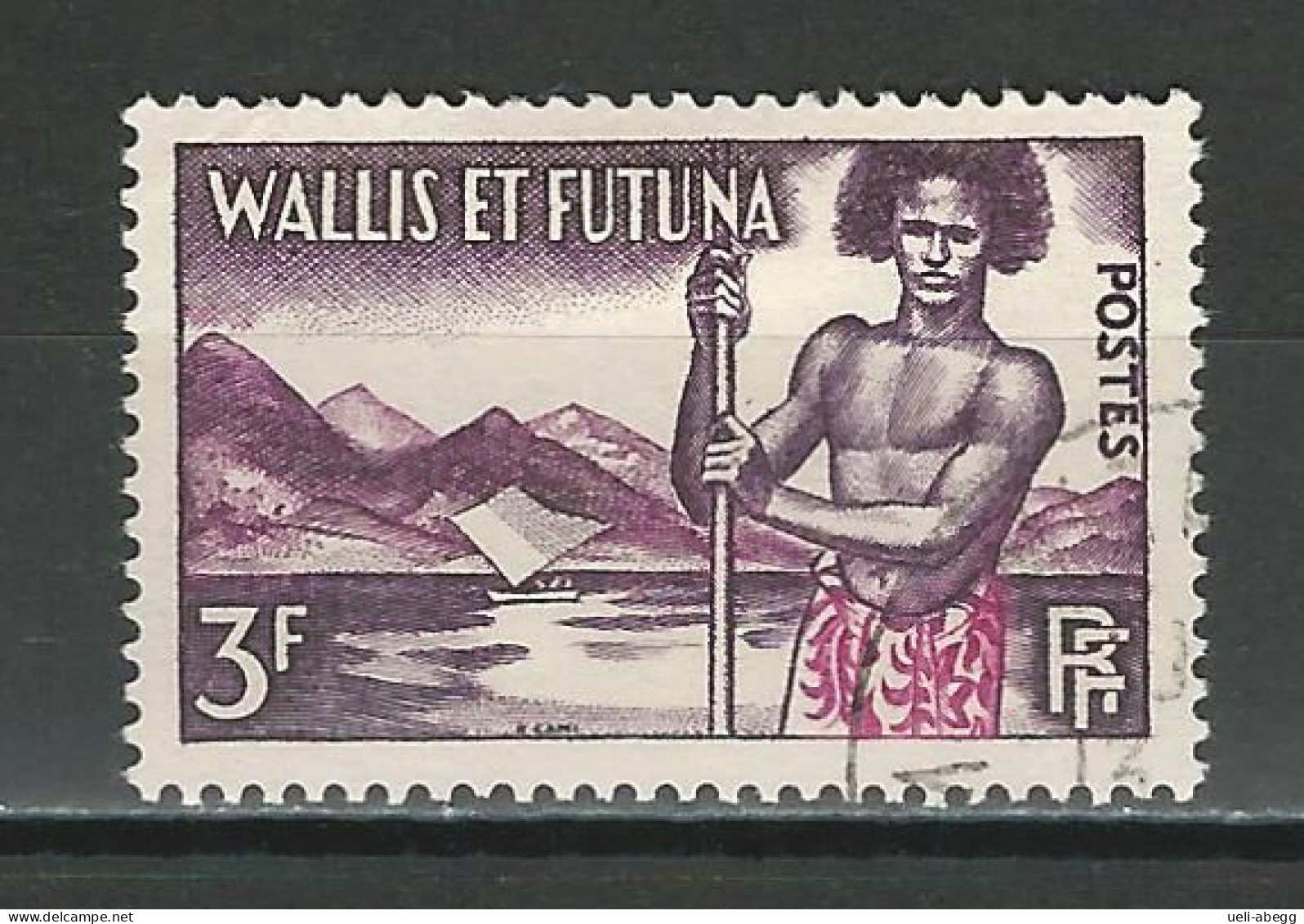 Wallis & Futuna 1957 Mi 182 - Gebruikt