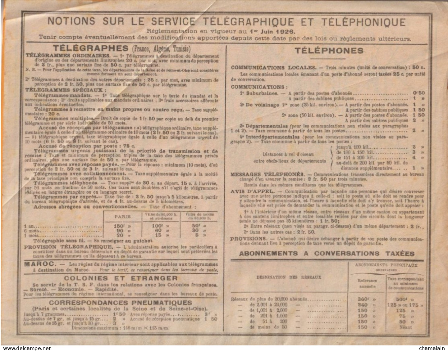 ALMANACH DES POSTES ET TELEGRAPHES Année 1927 -  " Viaduc De Morlaix " ( Bords Dorés) - Grand Format : 1921-40