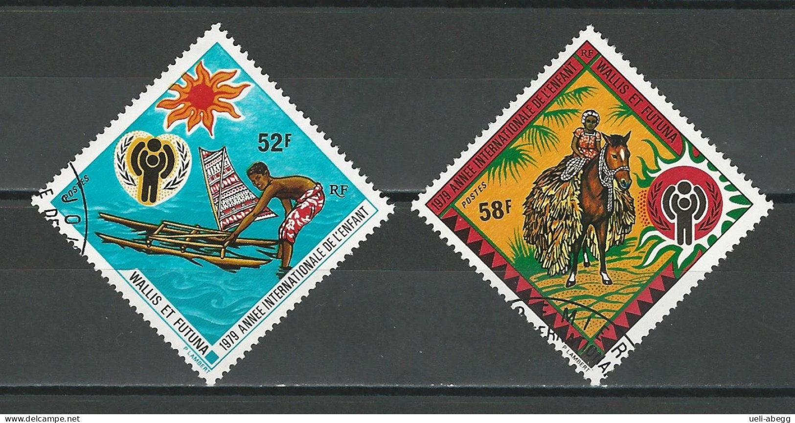 Wallis & Futuna 1979 Mi 337-38 - Used Stamps