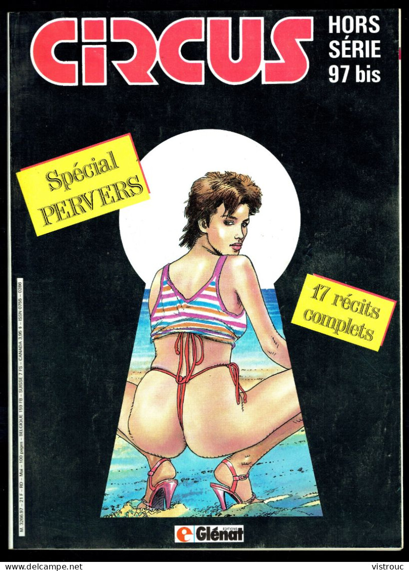 "CIRCUS HS N° 97 Bis" - Spécial Pervers - GLENAT - 1986. - Circus