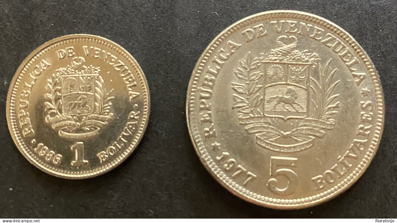 Venezuela Lot Van 2 Munten - Venezuela