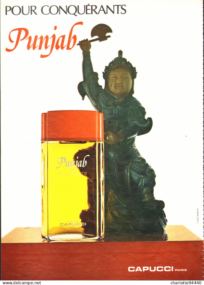 PUB PARFUM    " CAPUCCI  " 1979 ( 1 ) - Unclassified