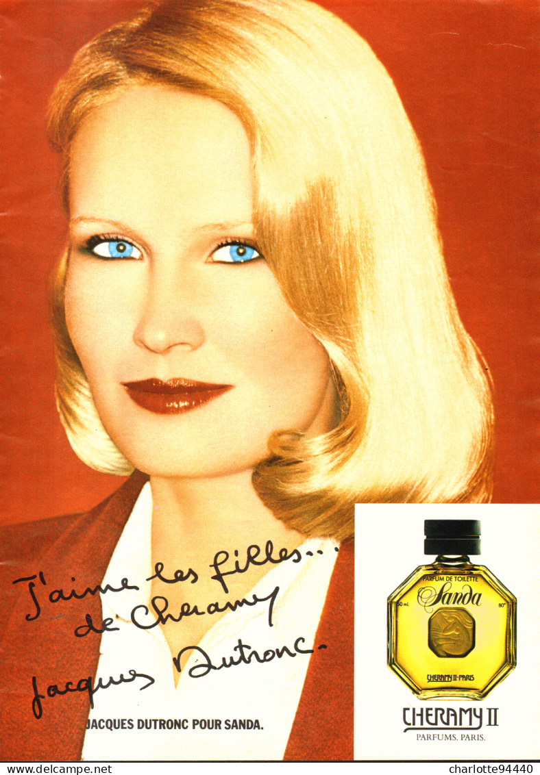 PUB PARFUM    " CHERAMY II  " 1979 ( 1 ) - Unclassified