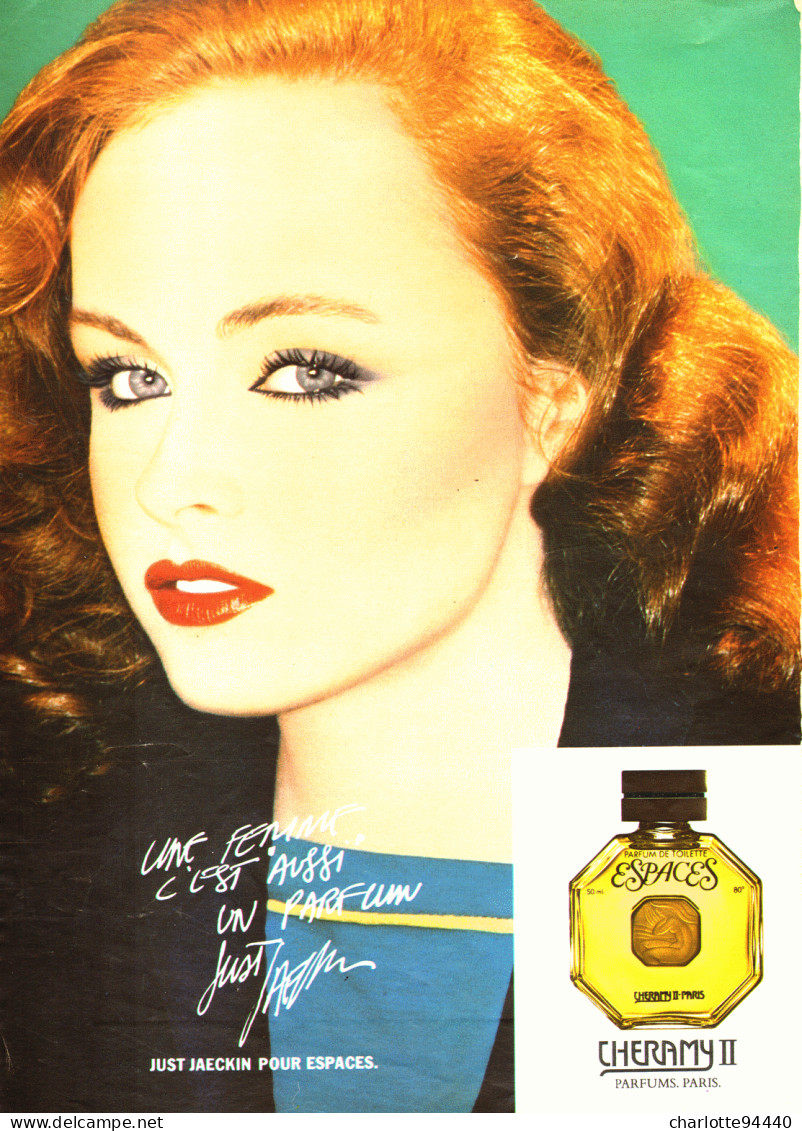 PUB PARFUM    " CHERAMY II  " 1979 ( 2 ) - Unclassified