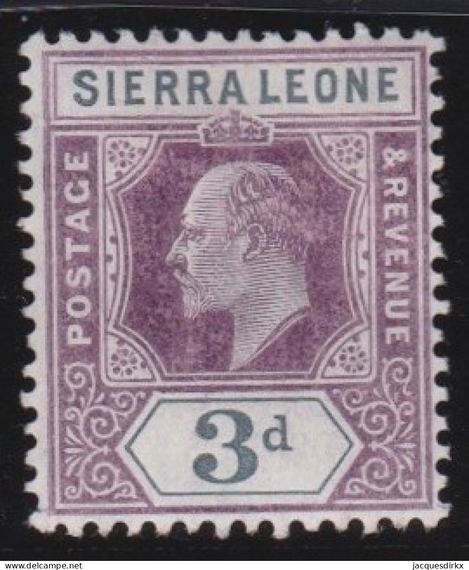 Sierrs Leone    .    SG   .    91 W  (2 Scans)      .    *     .     Mint-hinged - Sierra Leona (...-1960)