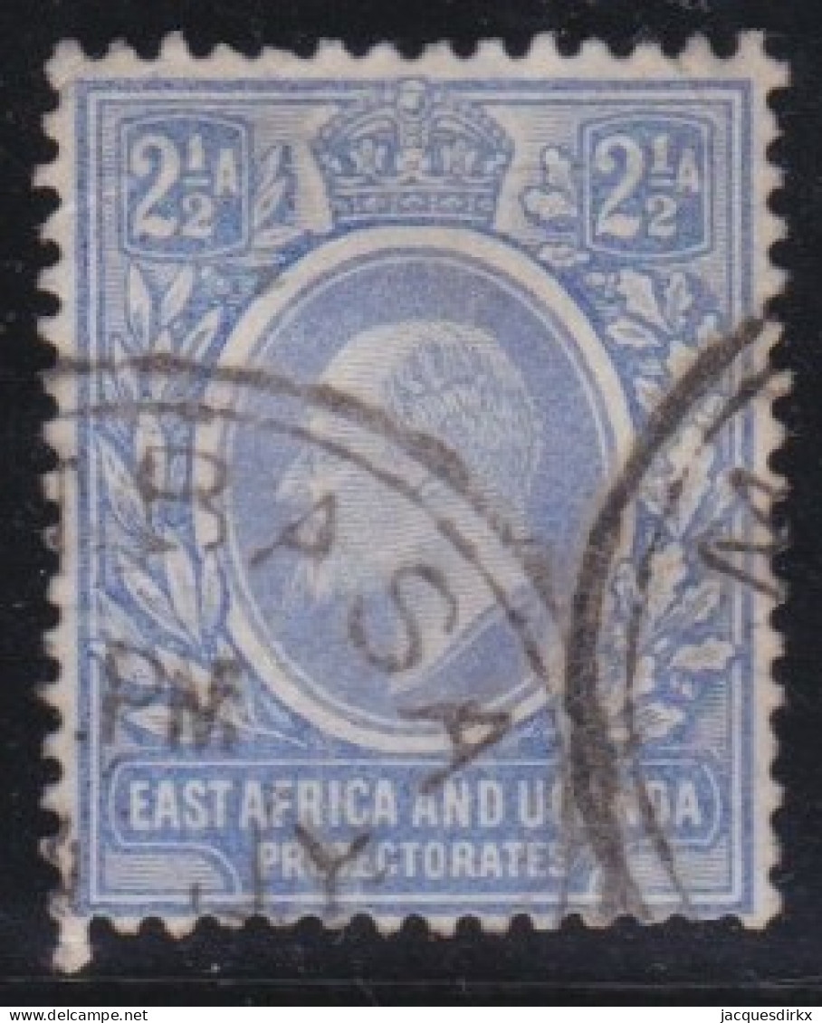 East Africa & Uganda     .    SG   21     .    O      .      Cancelled - Protectoraten Van Oost-Afrika En Van Oeganda