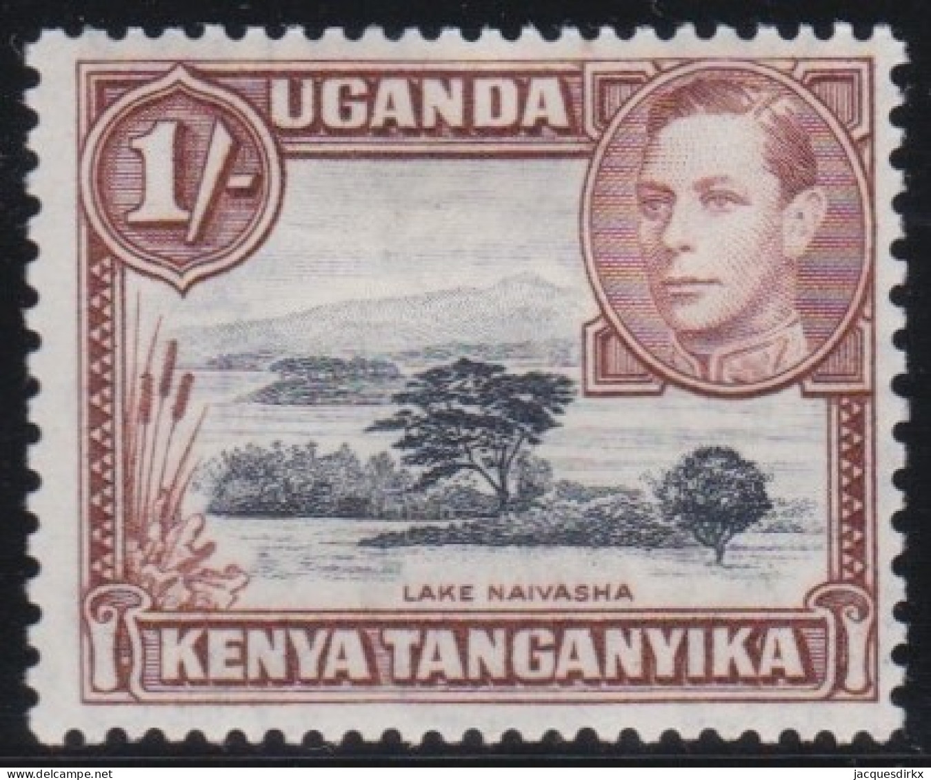 Kenya ,Uganda&Tanganyika     .    SG    .    145  (2 Scans)     .      *        .    Mint-hinged - Kenya, Uganda & Tanganyika