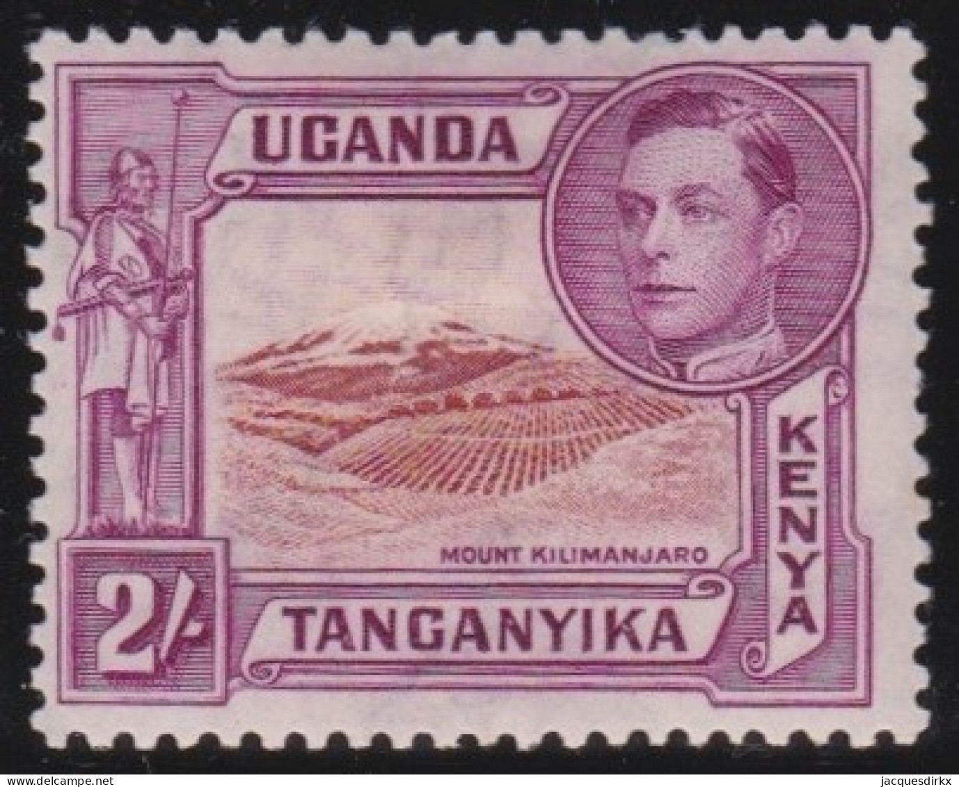 Kenya ,Uganda&Tanganyika     .    SG    .    146  (2 Scans)     .      *        .    Mint-hinged - Kenya, Oeganda & Tanganyika