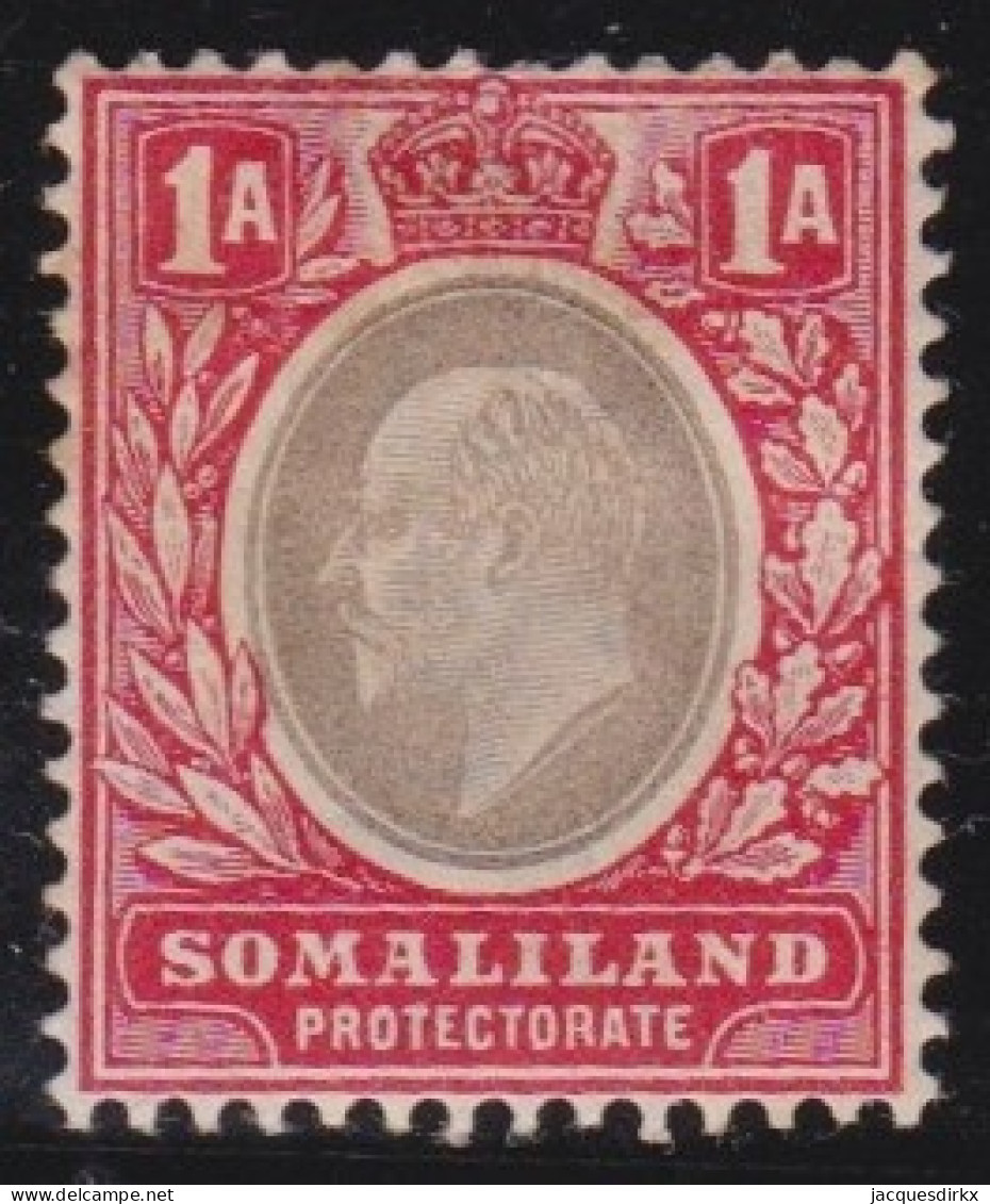 Somaliland      .    SG    .    33      .     *       .    Mint-hinged - Somaliland (Protectorate ...-1959)