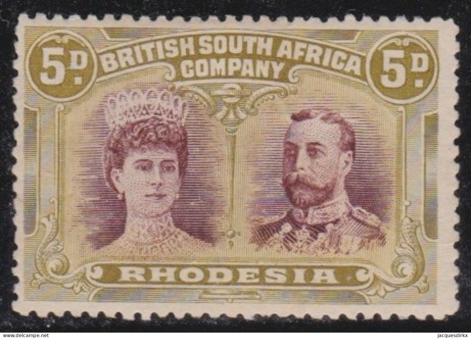 Rhodesia      .    SG    .     141a  (2 Scans)         .   *       .    Mint-hinged - Southern Rhodesia (...-1964)