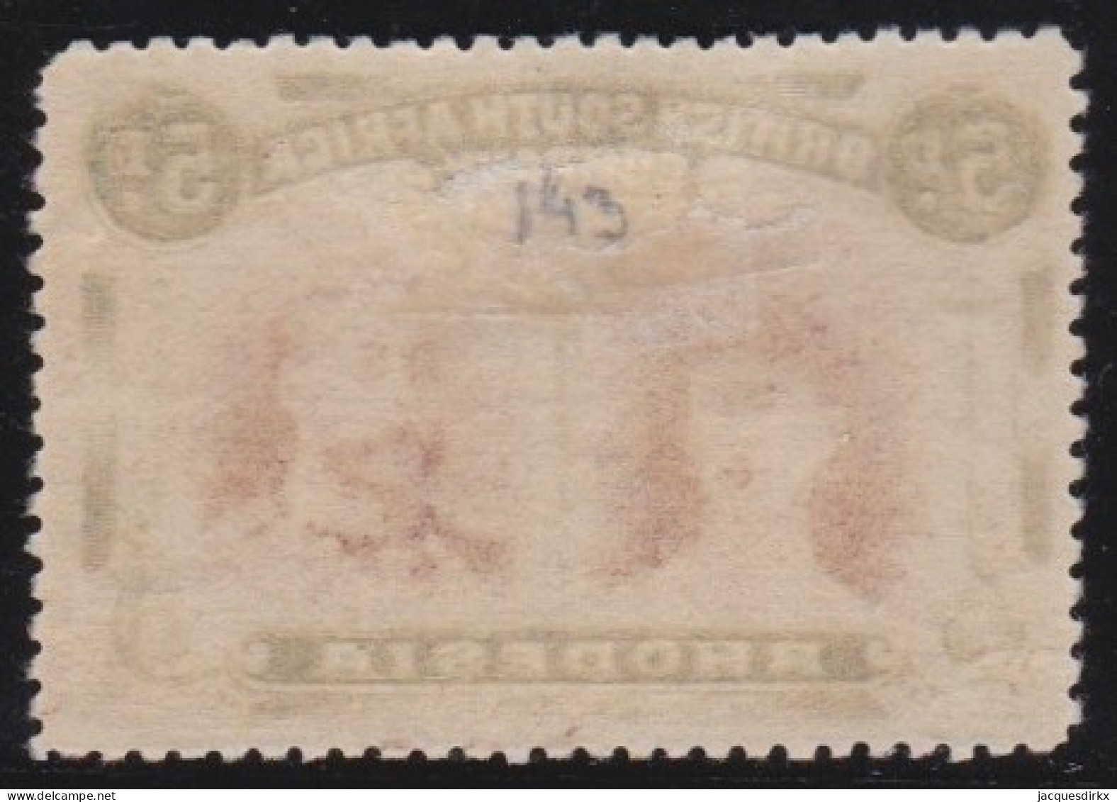 Rhodesia      .    SG    .     143    (2 Scans)         .   *       .    Mint-hinged - Südrhodesien (...-1964)