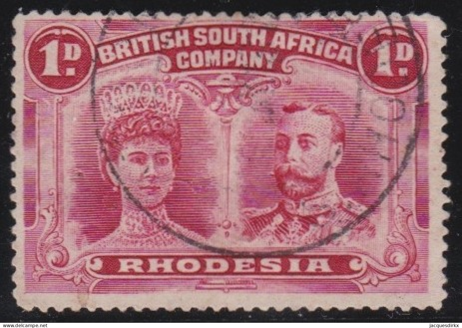 Rhodesia      .    SG    .     170 A   .    Perf.  15          .  O     .       Cancelled - Rhodésie Du Sud (...-1964)