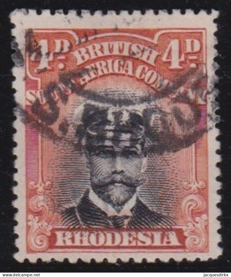 Rhodesia  .    SG    .   216  (2 Scans)       .     Perf.  15      .     O    .          Cancelled - Rhodesia Del Sud (...-1964)