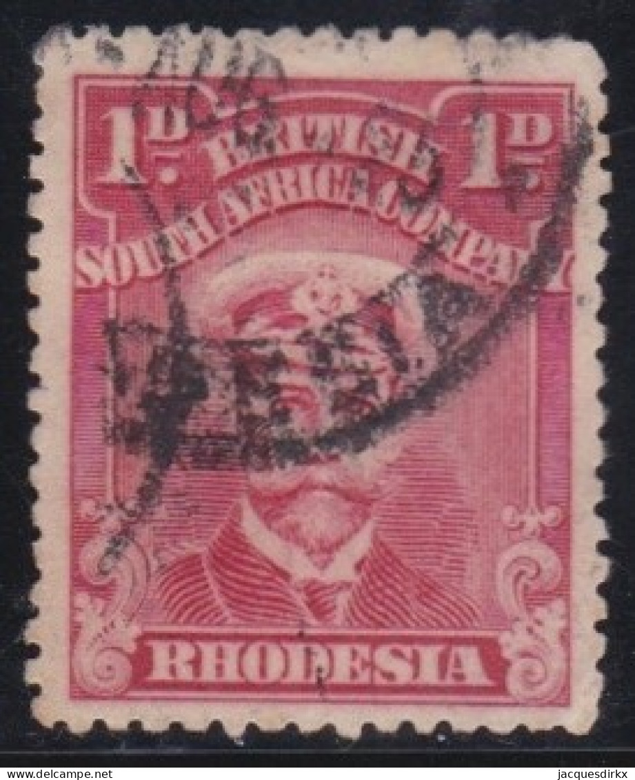 Rhodesia  .    SG    .   286     .     Perf.  14      .    O       .       Cancelled - Rodesia Del Sur (...-1964)