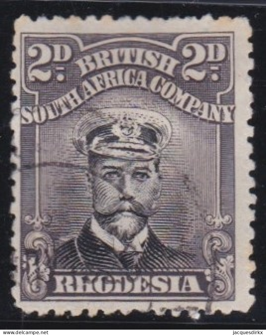 Rhodesia  .    SG    .   291     .     Perf.  14      .    O       .       Cancelled - Rhodesia Del Sud (...-1964)