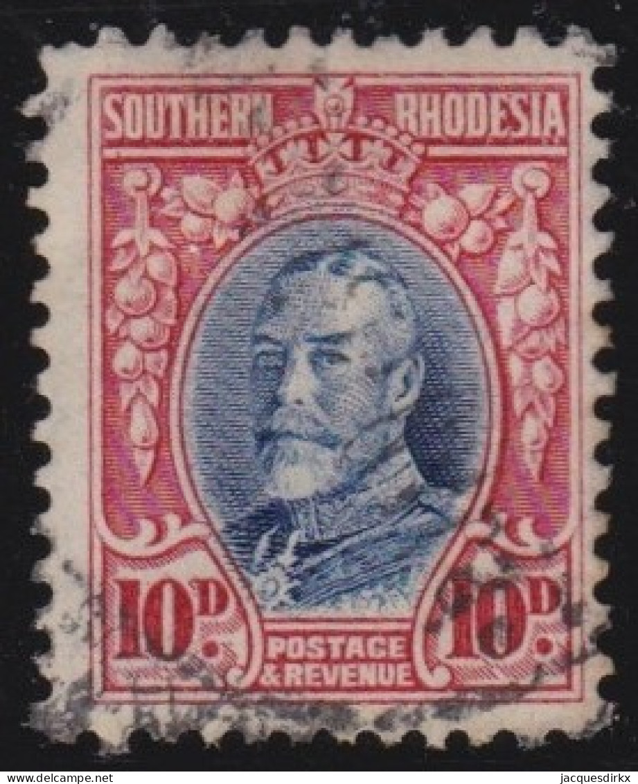 Southern   Rhodesia  .    SG    .   22a     .     Perf.  11½       .    O       .       Cancelled - Rodesia Del Sur (...-1964)