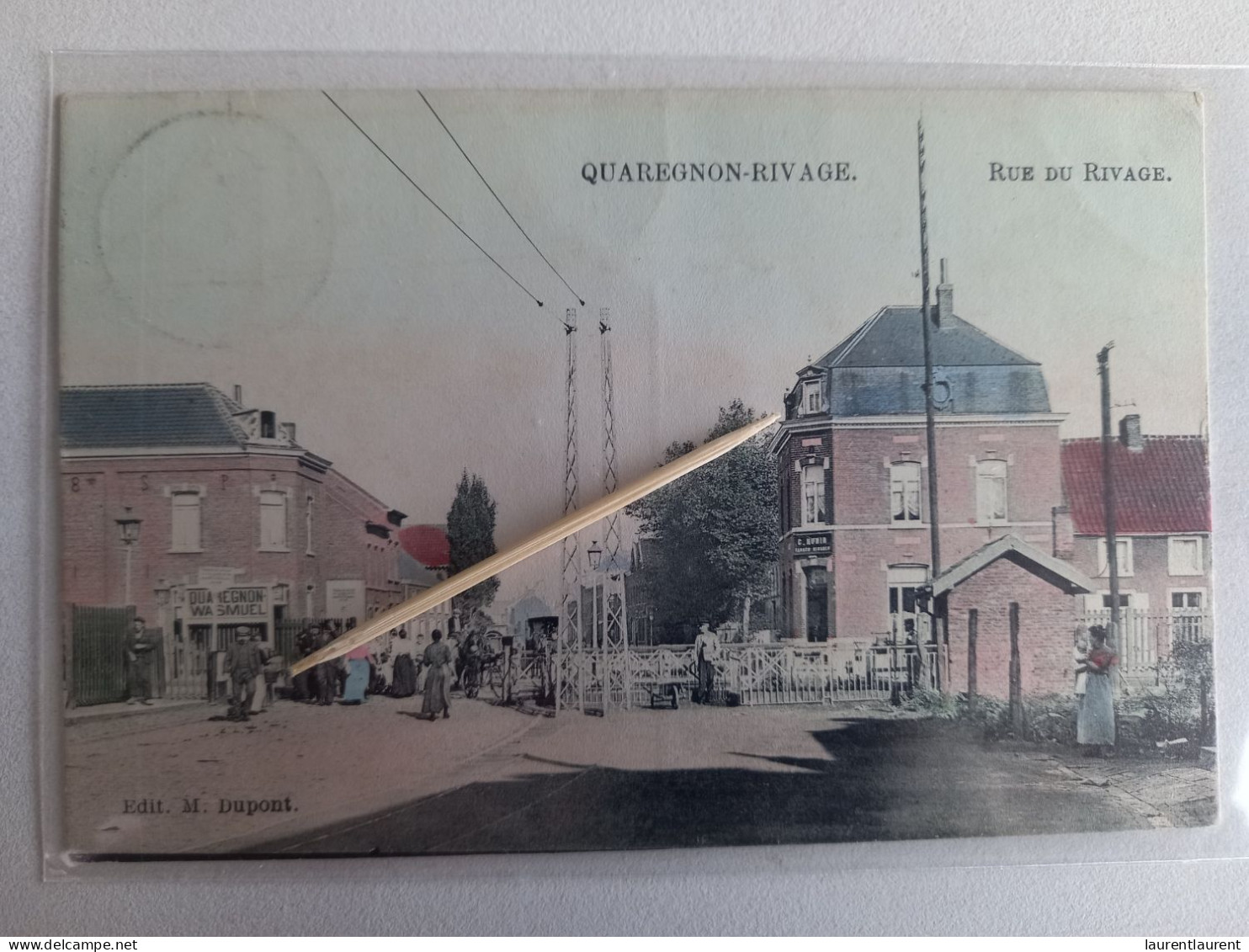 QUAREGNON - RIVAGE - Rue Du Rivage 1912 - Quaregnon