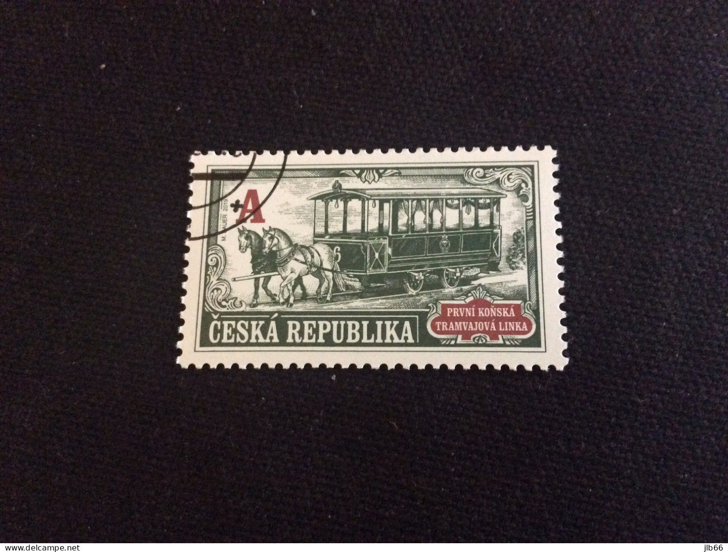 Yvert 922 Oblitéré 2019 : 150 Ans De La Première Ligne De Tramway Tiré Par Des Chevaux à BRNO - Used Stamps