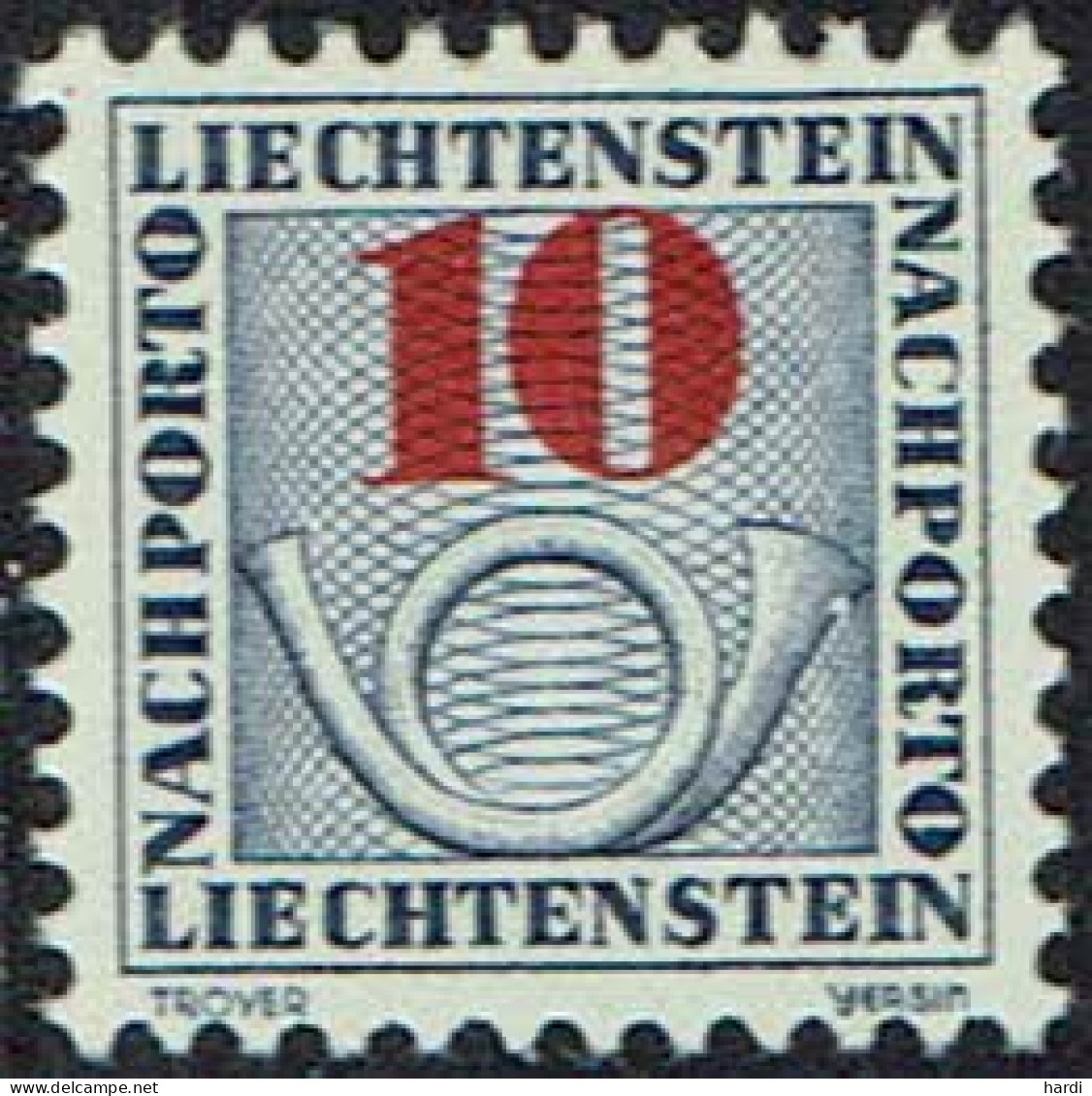 Liechtenstein 1940, MiNr.: 22, Porto Postfrisch - Taxe