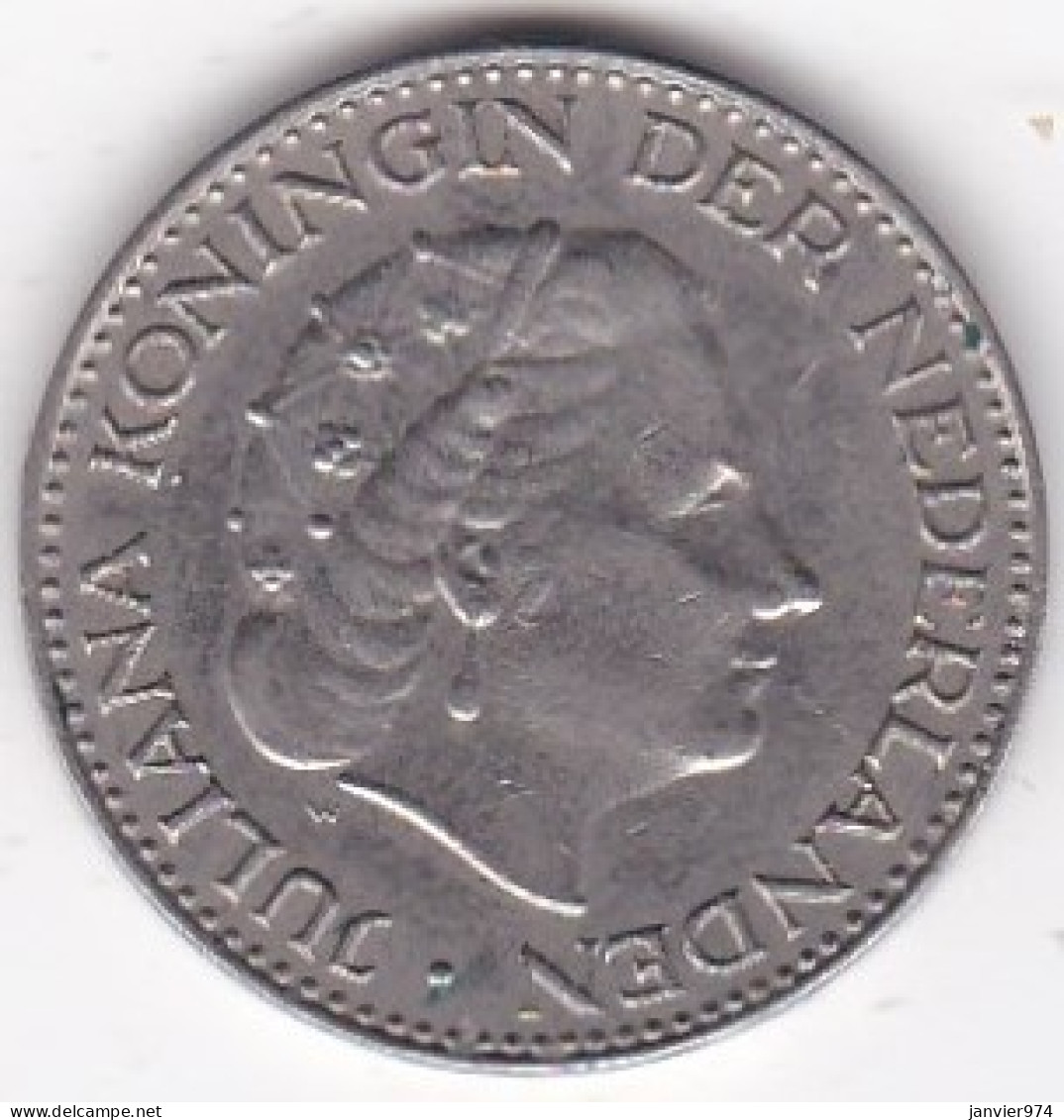 Pays Bas 1 Gulden 1967,  Juliana, En Nickel, KM# 184a - 1948-1980: Juliana