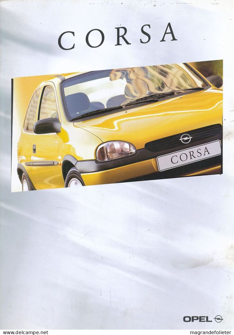 CATALOGUE VOITURE OPEL CORSA - Voitures