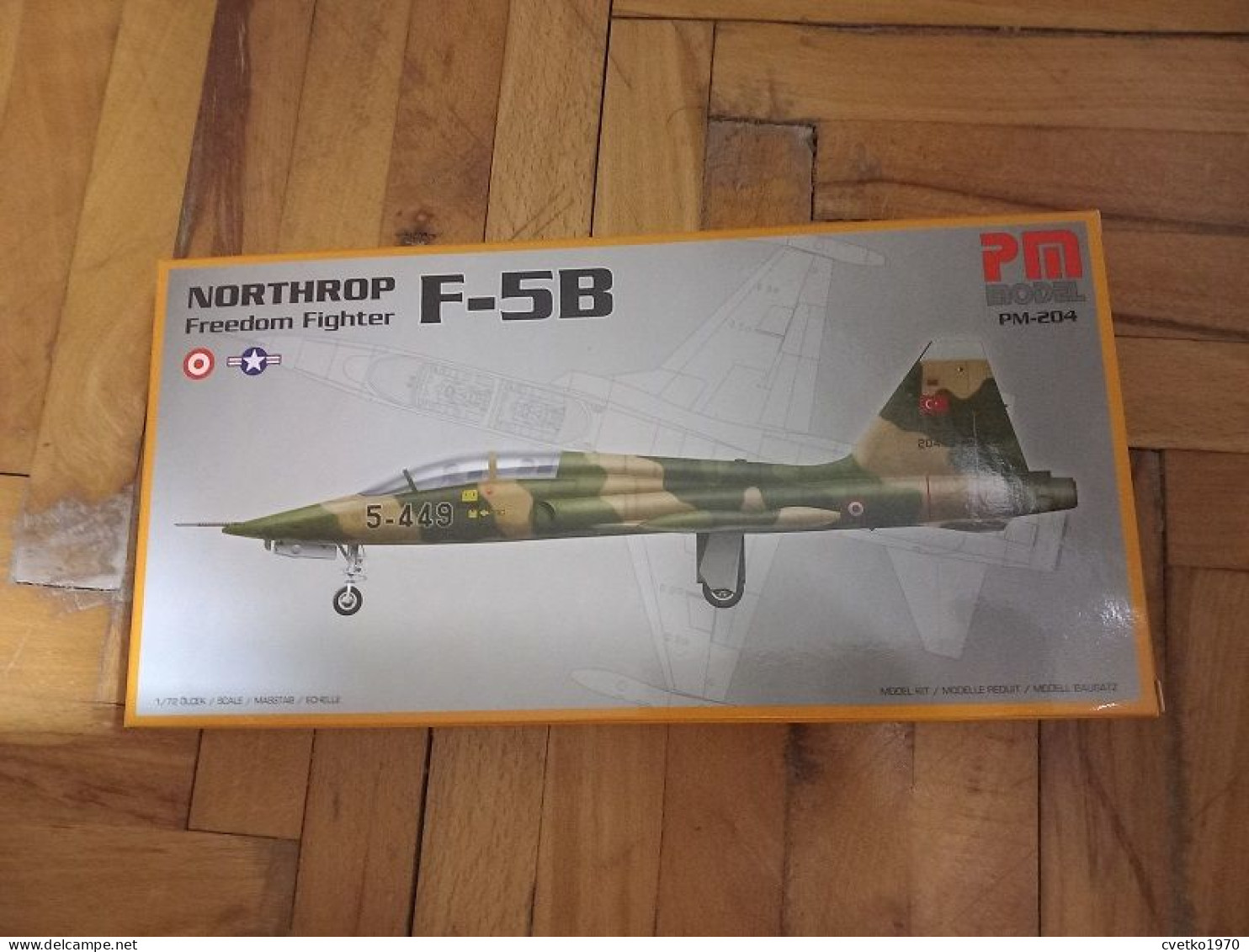 Northrop Freedom Fighter F-5B, 1/72, PM Model - Aerei E Elicotteri