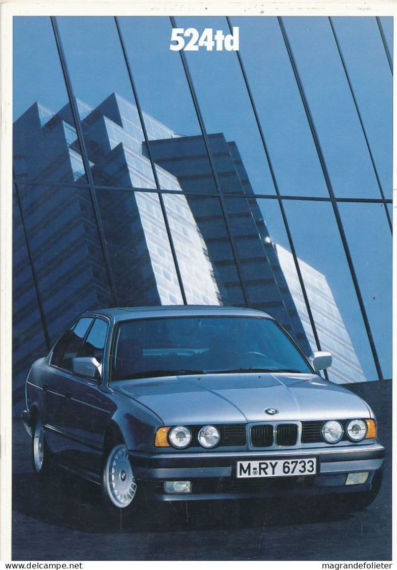 CATALOGUE VOITURE BMW 524td - Voitures