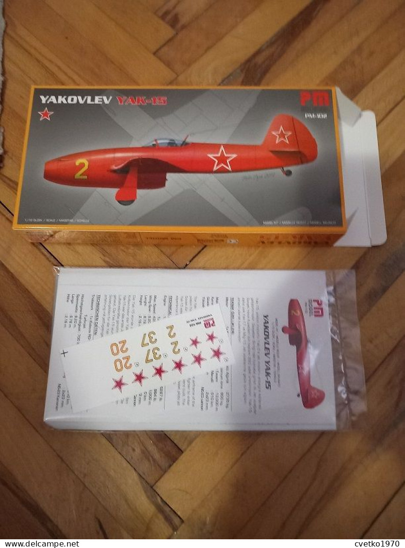 Yakovlev YAK-15, 1/72, PM Model - Aviones & Helicópteros