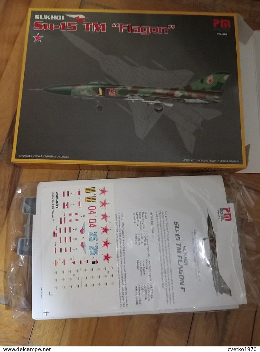 Sukhoi Su-15 TM Flagon, 1/72, PM Model - Airplanes & Helicopters