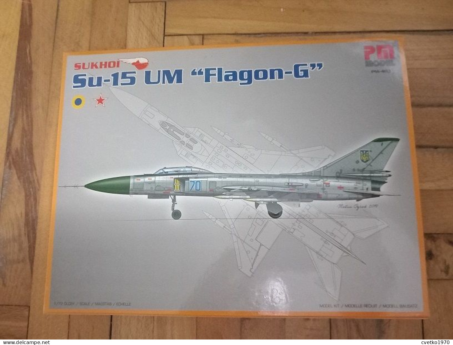 Sukhoi Su-15 UM Flagon-G, 1/72, PM Model - Aerei E Elicotteri